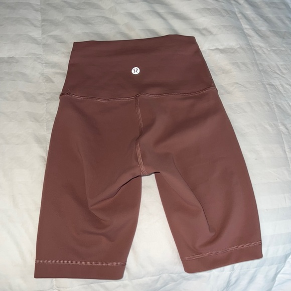 Lululemon Wundertrain Highrise 8” Spiced Chai - Picture 2 of 4